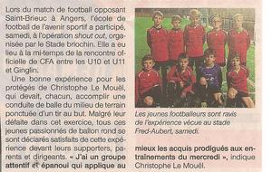L'ECOLE DE FOOT A ST BRIEUC