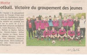 LES U18 DU PRESIDENT