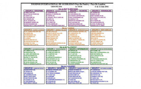 Tournoi guerledan U13